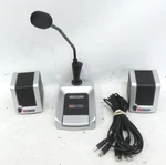 Motorola Solutions Avtec Dispatch Microphone Set * Tested Working. Fixed Price $135.00.