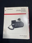 Motorola Motrar Fm Two Way Trunked Radio And Control Station Instruction Manual. Fixed Price $23.74.