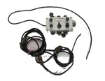 David Clark U3814 Multi-radio Interface 40136G-01 Untested, Cut Cable. Fixed Price $143.79.