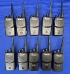 Motorola Bearcom BC130 16CH 2-WAY Radio W/ Chargers Lot X 10 -all Turn On Read. Fixed Price $285.00.