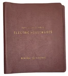 Vintage Electric Housewares Parts & Service Manual Binder 1954 1956. Fixed Price $125.00.