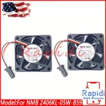 2PCS For Nmb 2406KL-05W-B59 24V 0.13A 6CM Fanuc Servo Amplifier Cnc Cooling. Fixed Price $46.05.