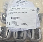 Commscope Andrew 31768A Stainless Steel Angle Adapter Clamp 3/8" Hole Kit Of 10. Fixed Price $24.99.