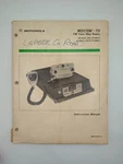 Motorola Mocom 70 Fm Two-way Radio 100 & 60 Watts Instruction Manual RD51. Fixed Price $26.90.