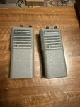 2X Rare Vtg Motorola HT10 Portable Radio Handheld Walkie Talkie - Read. Fixed Price $38.00.
