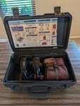 Flightcom Sonetics DECT7 Wireless Communication System (headsets, Comhub & Case). Fixed Price $1395.00.