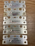 Motorola Motrac, MOCOM-70 Used Control Head Escutcheon Faceplate 2 Frequency. Fixed Price $7.00.