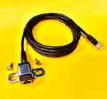 Front Microphone Relocation Cable Motorola CDM1250 CM200 CM300 GM300. Fixed Price $19.99.