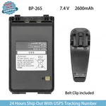 New 2600MAH Battery For Icom IC-F3001 F3101 F4001 V80E T70A BP-265 BP-264. Fixed Price $20.89.