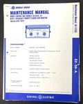 Ge Mobile Control Unit 4EC59A91-94 Two-way Fm Radio Manual LBI4316V. Fixed Price $39.99.