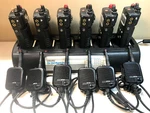 Lot Of 6 M/a-com Harris P7100IP Uhf 450-512 Radio HT7150SU1X With Gang Charger. Fixed Price $299.99.