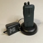 Motorola CT250 4 Channel Uhf Radio With Charger Untested No Antenna Handheld. Fixed Price $25.00.