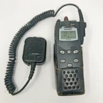 Harris P7200 Two Way Radio MAPT-87HXX C/w Microphone & Leather Holster. Fixed Price $91.39.