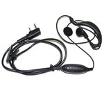 Hqrp G Shape 2 Pin Earpiece Headset Ptt Mic For Kenwood Series Radio Devices. Fixed Price $6.45.
