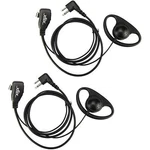 2-PACK Xfox 2PIN Advanced Shape Clip-ear Ptt Headset Earpiece For Motorola. Fixed Price $12.99.