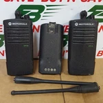 Lot Of - Motorola CP110 Uhf Two Way Radios H96RCC9AA2BA W/bttry & Antns Used. Fixed Price $42.50.