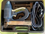Arrow Electro-matic ET200 Nail Master Electric Brad Gun With Case. Fixed Price $25.00.