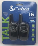 Cobra CX115A Gmrs/frs 2-WAY Radios, 16 Mile Range, 22 Channels (2PK). Fixed Price $18.95.
