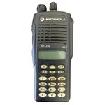 Motorola HT1250 Uhf 450-512MHZ 128CH Radio AAH25KDH9AA6AN Handheld Microphone. Fixed Price $149.99.