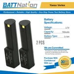 2X 3.7V 700MAH Li-ion Battery For Yaesu Vertex FNB-52LI VX-1R. Fixed Price $57.00.