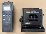 Harris Macom P5100 MAHM-S8DSX Portable Radio + VC3000 Charger 7.5V Battery. Fixed Price $89.99.
