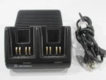 Motorola NTN8375A AA16742 Battery Dual Slot Charger W/ Power Cord. Fixed Price $8.00.
