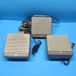 Lot Of Vintage General Electric Speakers Cb 2-WAY Police PLI9C320302G. Fixed Price $75.00.