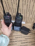 (lot Of 2) Kenwood TK-3402U-K Uhf Transceiver Twoway Radio W/charger (tested). Fixed Price $220.00.