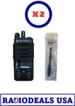 Motorola XPR3500E Uhf Radio AAH02RDH9VA1AN & Antenna PMAE4079 Only. Fixed Price $758.00.