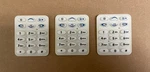 7585680Z02 Full Keypad Oem Motorola HT1250 (will-fit MTX8250 MTX9250). Fixed Price $10.50.