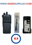 2 X Motorola DP4400E Uhf Radio MDH56RDC9VA1AN, Antenna PMAE4079, Batter PMNN4544. Fixed Price $596.00.