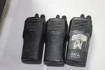 Lot 3 Motorola Radius CP200 AAH50KDC9AA1AN Radio With Battery. Fixed Price $120.00.