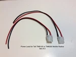 Tait 2-WAY Radio Power Leads Set Of TM8105 TM8110 TM8115 TM8235 Vhf Uhf 800. Fixed Price $13.86.