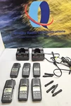 Six Harris P5400 380-430 Mhz Uhf P25 Trunking Aes 256 Two Way Radio. Fixed Price $199.99.