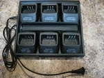 Kenwood KMB-28A Multi-charger Adaptor With 6X KSC-35A Rapid Chargers (LOT#RL421). Fixed Price $174.99.