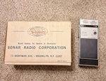 Vintage Sonar Vhf Sentry Fr 103 Radio Receiver Collectible Portable Monitor #595. Fixed Price $22.99.
