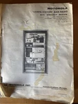 Motorola Compa-station Base Radio Manual 68P81056A30 AEPS-2133-O Receiver. Fixed Price $22.50.