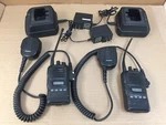 Lot Of Vertex Standard VX-427A-4-5 Ltr Uhf 450-490MHZ Radios W/ac Microphone. Fixed Price $64.90.