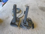 2 Used Harris Communications Desktop Microphone 19C851086P15, Untested. Fixed Price $29.00.