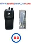 X Motorola EP450 Uhf Radio LAH65QDC9AA2AN & PMAE4016 Antenna. Fixed Price $278.00.