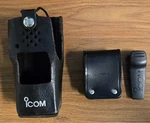 Icom Icf 70-80 Radio Leather Carrying Case W/ Strap And Clip.. Fixed Price $60.00.