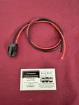 Bendix King Bk Kng M150 M400 M800 Power Cable Vertex VXD-R70 EVX-R70 Radio Plug. Fixed Price $32.95.