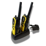 Lot Of Motorola Talkabout MS350R 2-WAY Walkie Talkie Radios & Dock No Battery. Fixed Price $19.98.