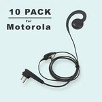 10X Swivel Ptt Earpiece For Motorola RLN6423 HKLN4604 RDM2070D RMU2080 Mag BPR40. Fixed Price $102.00.