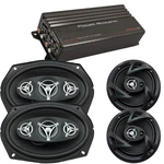 Power Acoustik Channel 2000W Amplifier 800W 6X9" 400W 6.5" Speaker Package. Fixed Price $204.99.