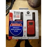 Motorola Talkabout T110 Two-way Radios 16 Mile Range New Sealed. Fixed Price $35.00.