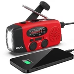 Upgraded Version Emergency Radio, Esky 3W Led Flashlight Hand Crank Self. Fixed Price $21.99.