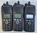 Lot Of 3 Motorola XTS2500 Model H46UCH9PW2BN Radios Tested No Batteries. Fixed Price $155.00.
