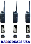 Motorola XPR3300E Vhf Radio AAH02JDC9VA1AN, Antenna, Battery & Charger - 3PC. Fixed Price $1212.00.