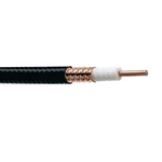 Commscope LDF4-50A 1/2 Inch Low Density Foam Coaxial Cable Black. Fixed Price $1000.00.